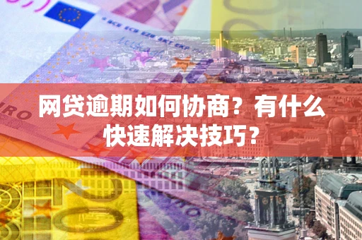 武汉网贷逾期如何协商？有什么快速解决技巧？