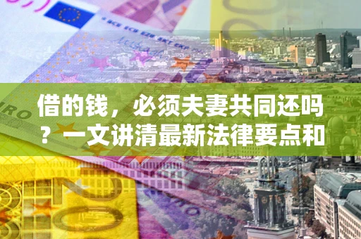 武汉借的钱，必须夫妻共同还吗？一文讲清最新法律要点和避坑指南