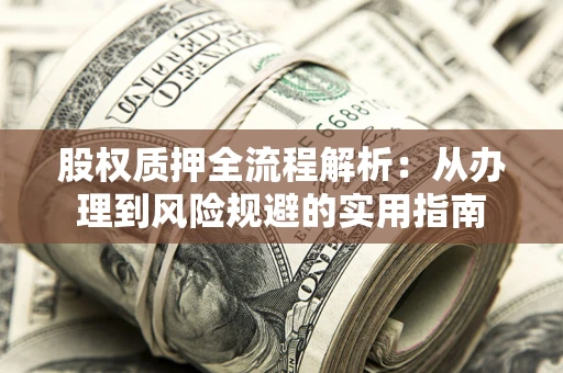 武汉股权质押全流程解析：从办理到风险规避的实用指南