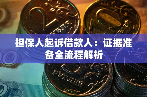 武汉担保人起诉借款人：证据准备全流程解析