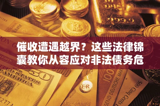 武汉催收遭遇越界？这些法律锦囊教你从容应对非法债务危机